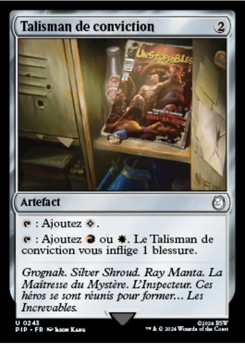 Talisman de conviction