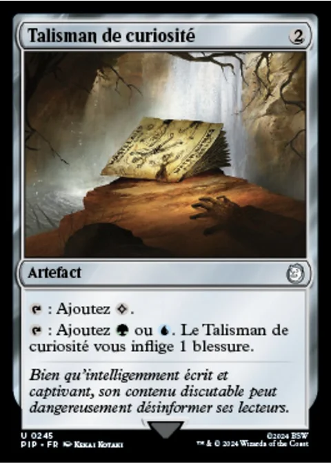 Talisman de curiosité