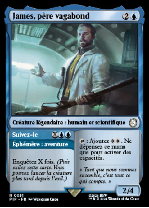 James, Wandering Dad