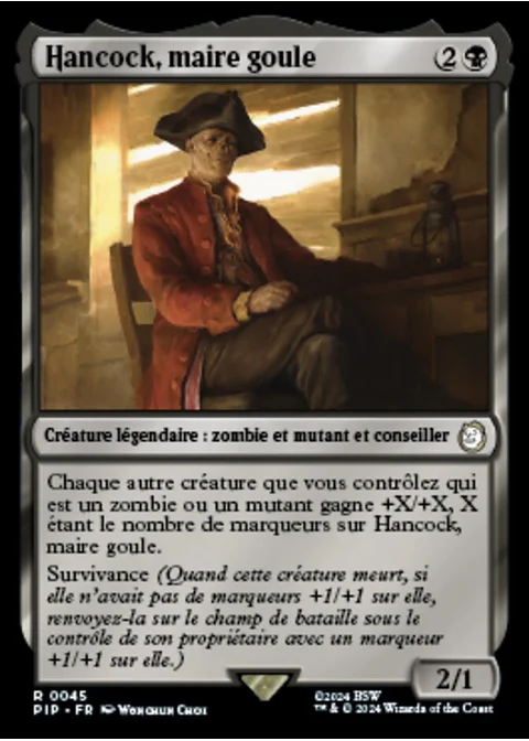 Hancock, maire goule