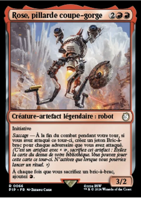 Rose, pillarde coupe-gorge