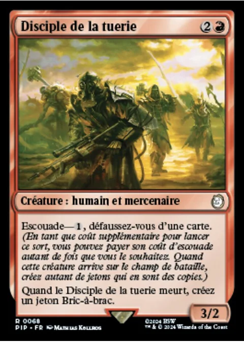 Disciple de la tuerie