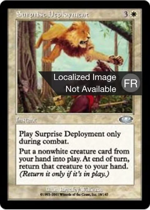 Déploiement surprise