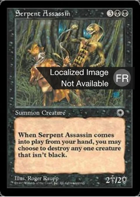 Assassin serpentaire