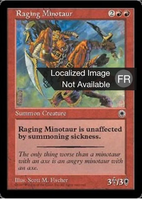 Minotaure enrage