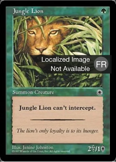 Lion des jungles