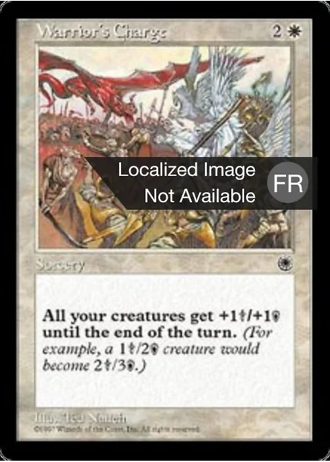 Charge du guerrier