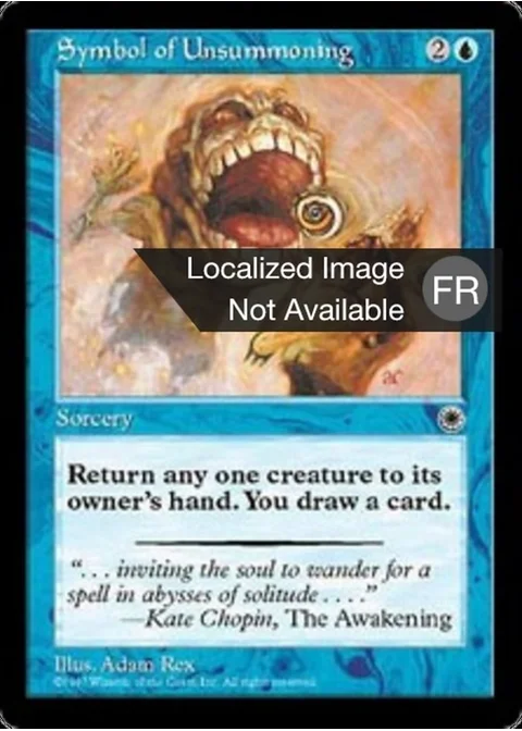 Symbole de desinvocation