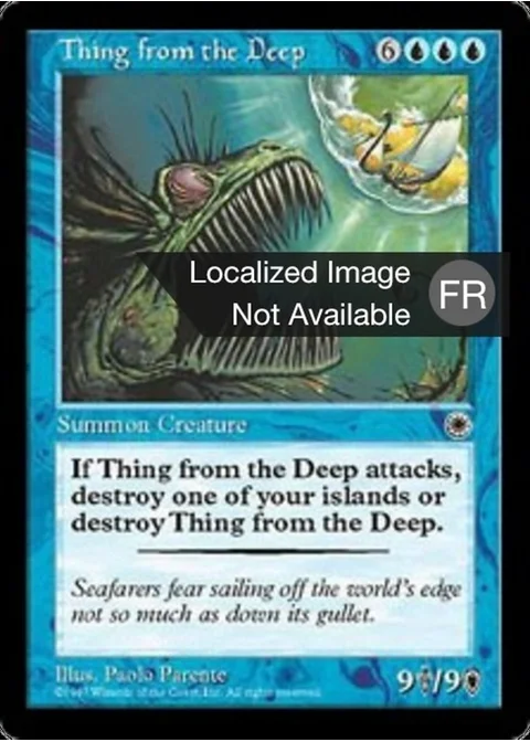 Chose des profondeurs