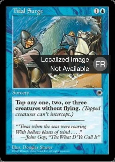 Déferlement de la marée