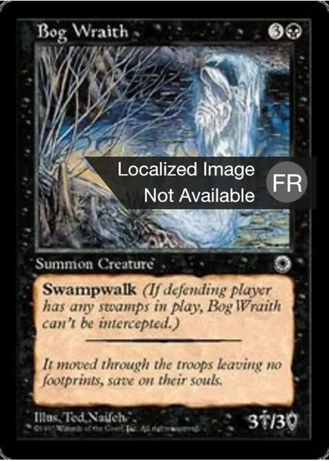 Apparition des marécages