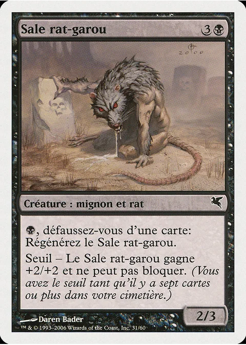 Sale rat-garou