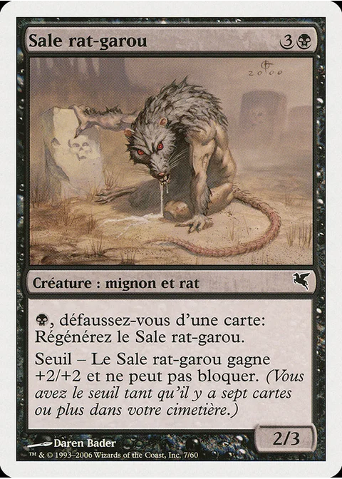 Sale rat-garou
