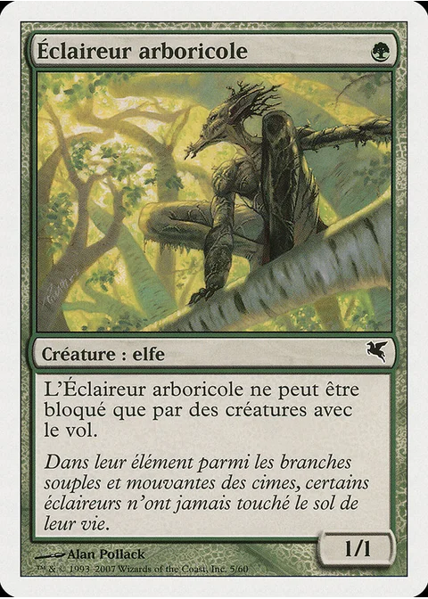 Éclaireur arboricole