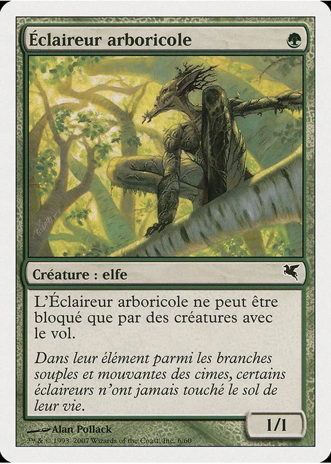 Éclaireur arboricole