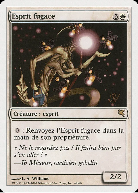 Esprit fugace