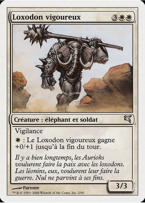 Loxodon vigoureux