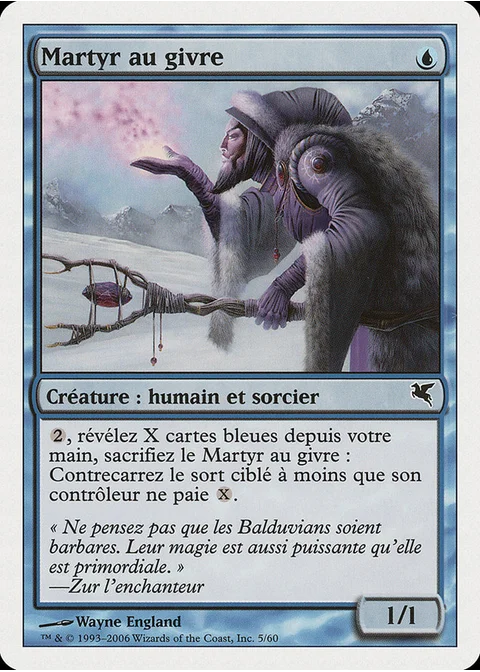 Martyr au givre