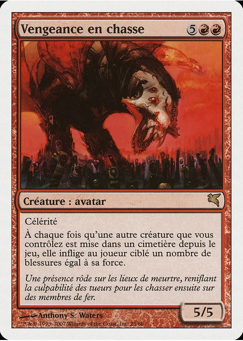 Vengeance en chasse