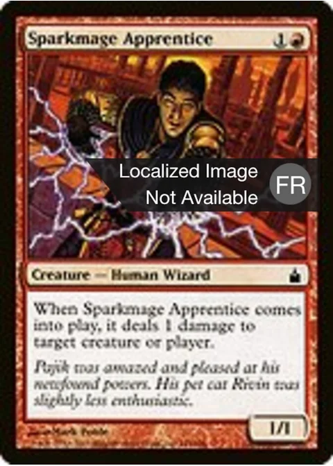 Apprenti étincemage