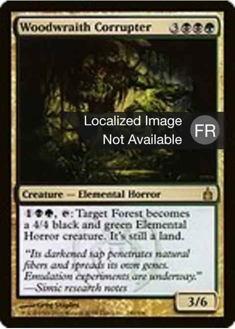 Corrupteur spectrebois