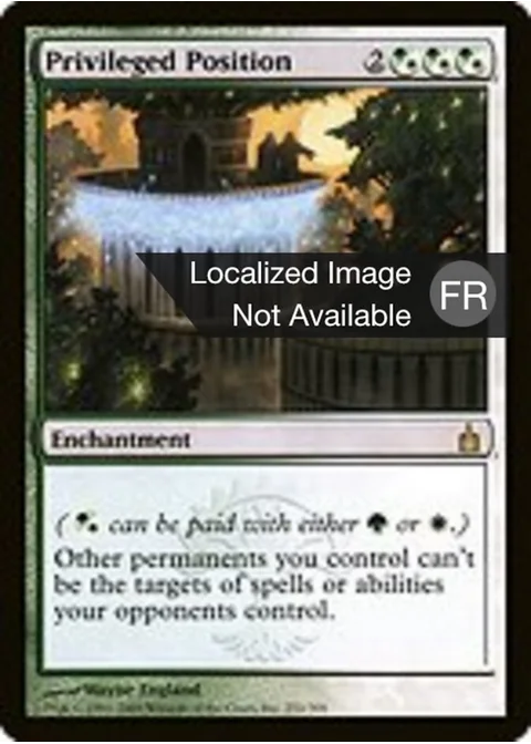 Position privilégiée