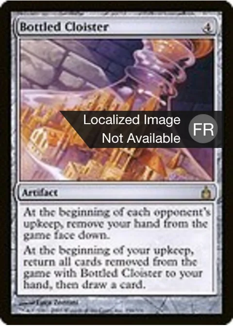 Cloître en bouteille