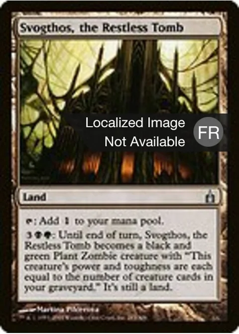 Svogthos, le Tombeau agité