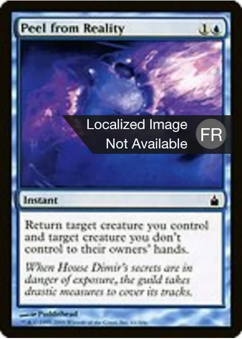 Épluchage de réalité