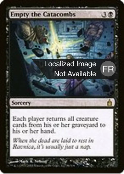 Évacuation des catacombes