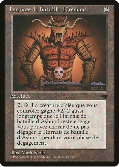 Harnais de bataille d'Ashnod