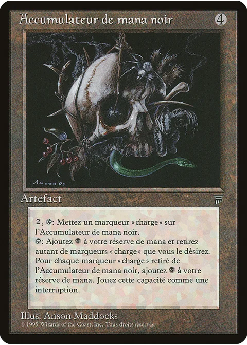 Accumulateur de mana noir