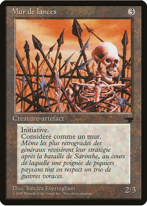 Mur de lances