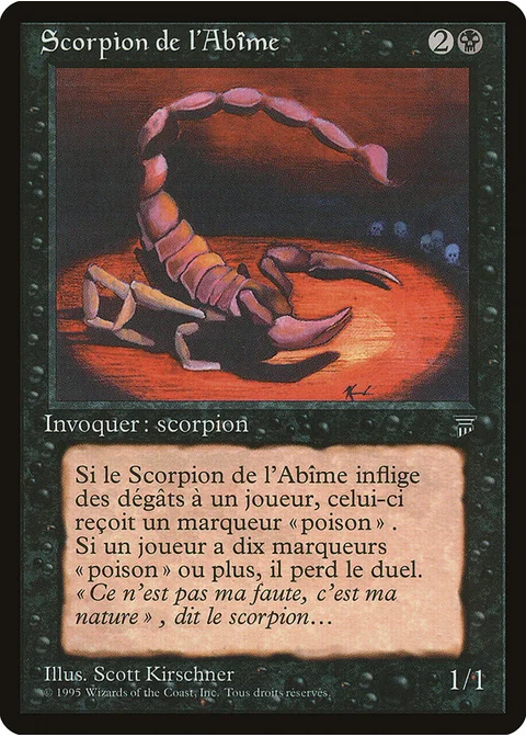 Scorpion de l'Abime