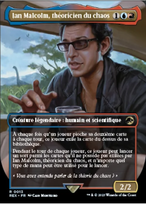 Ian Malcolm, théoricien du chaos