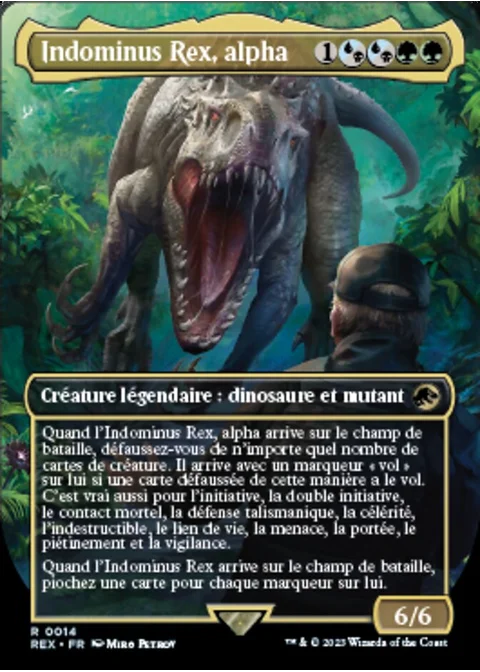 Indominus Rex, alpha