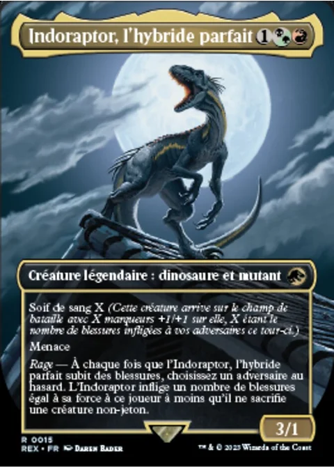 Indoraptor, l'hybride parfait
