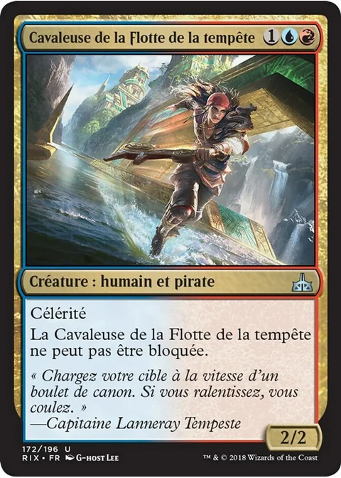 Cavaleuse de la Flotte de la tempête