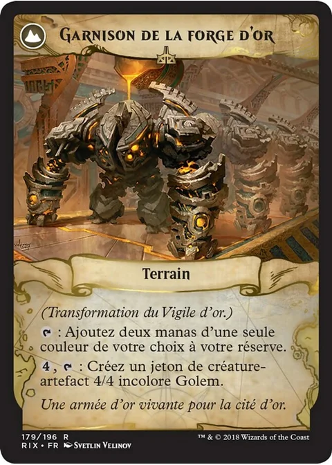 Garnison de la forge d'or