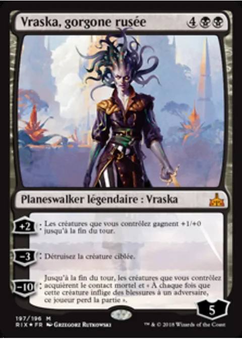 Vraska, gorgone rusée