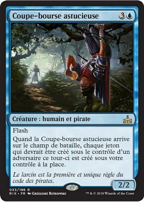 Coupe-bourse astucieuse