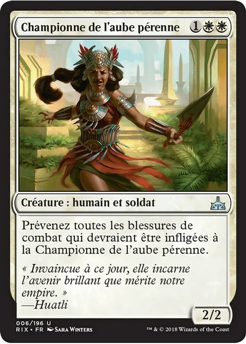 Championne de l'aube pérenne