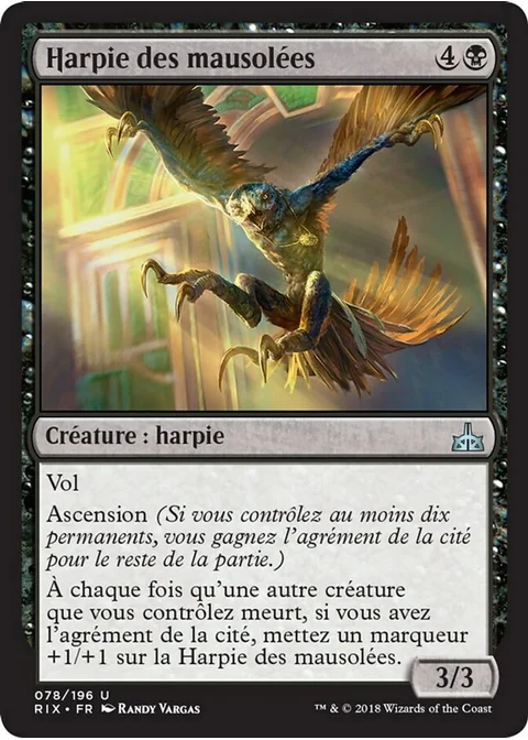 Harpie des mausolées