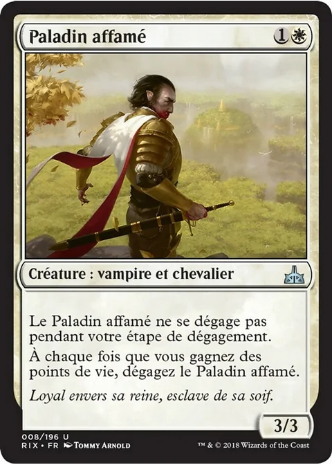 Paladin affamé