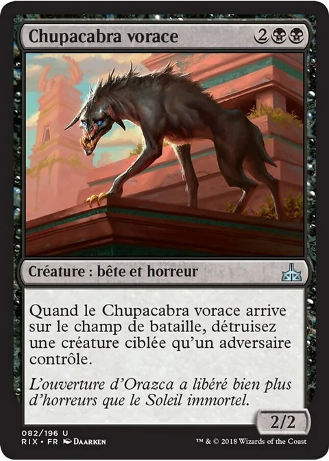 Chupacabra vorace