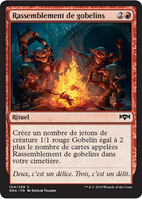 Rassemblement de gobelins