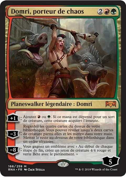 Domri, porteur de chaos