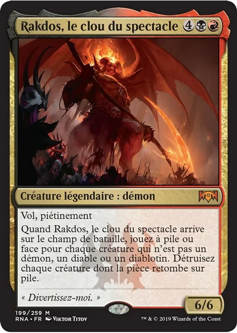 Rakdos, le clou du spectacle