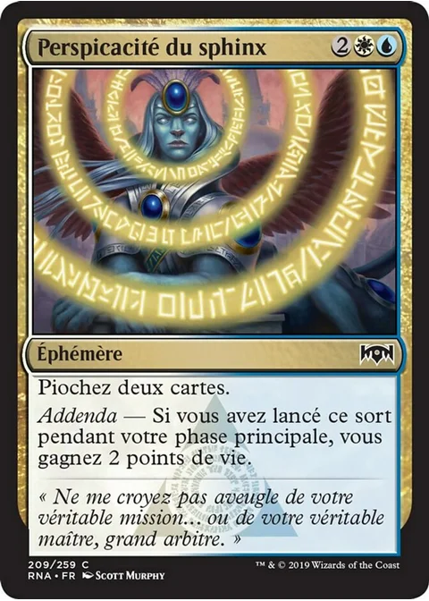 Perspicacité du sphinx