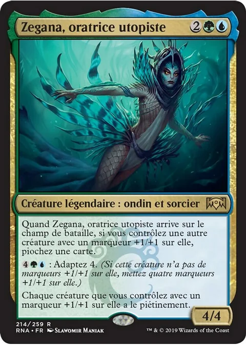 Zegana, oratrice utopiste